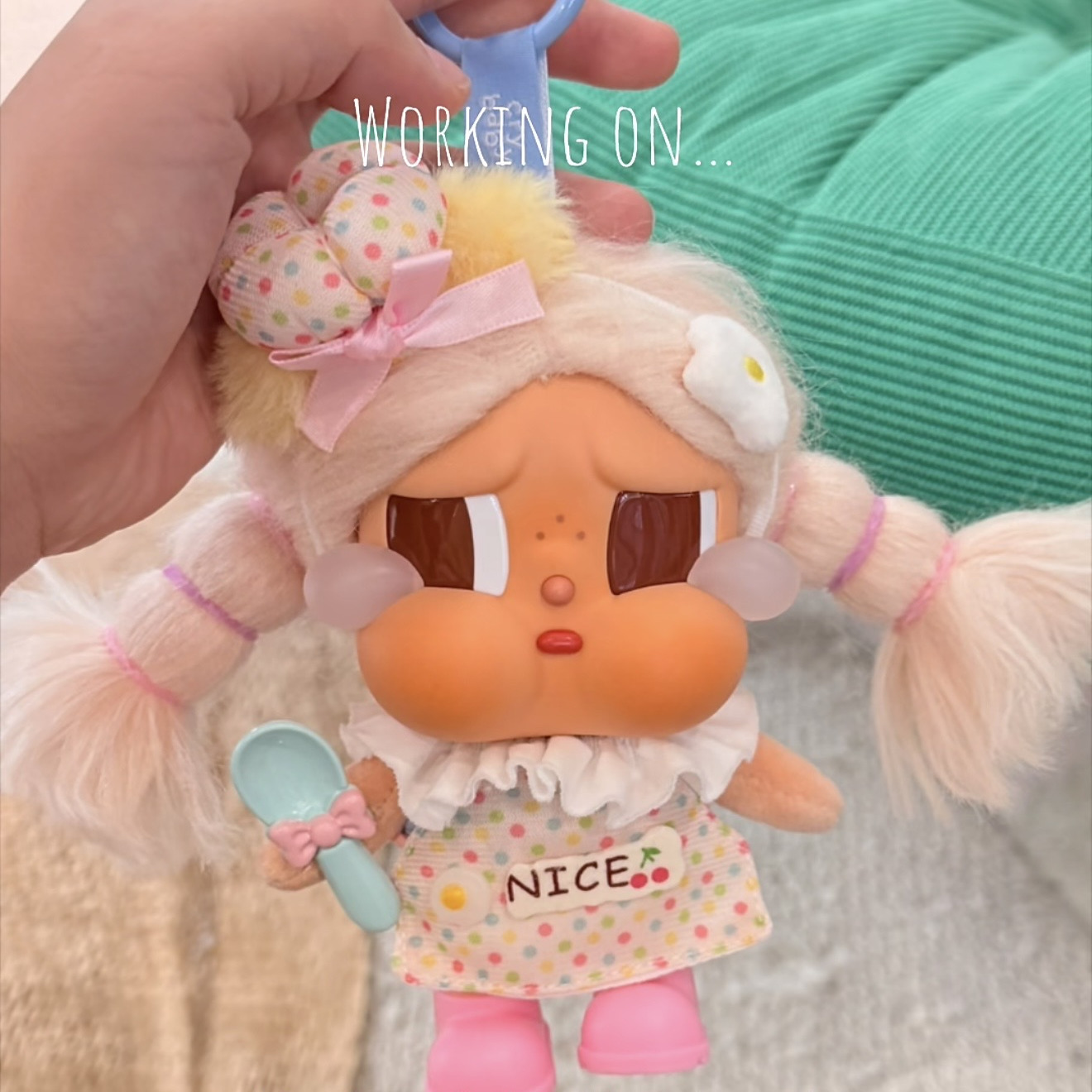 泡泡玛特哭娃衣服crybaby搪胶娃衣服眼泪新款适用衣服裙子套装 - 图3