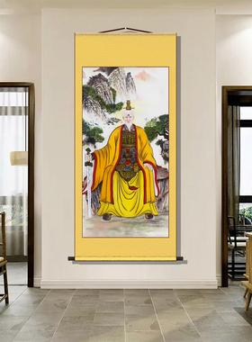 道家胡三太爷画像胡仙蟒蛇黄太爷常三太爷胡天龙胡天霸挂画卷轴画