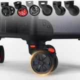 Чемодан, съемный универсальный аксессуар на колесиках, сменные аксессуары