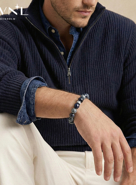 AWNL飞鹰鹰眼石手链男款