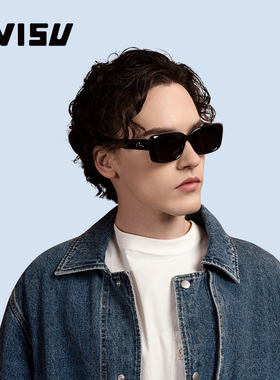 EVISU防UVAUVB复古中性太阳镜