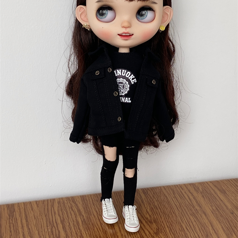 blythe小布娃娃衣服配件ob27 ob24 azone 19关节体 芭可丽佳娃衣 - 图1