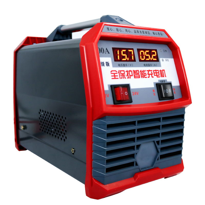 汽车电瓶充电器12V24V伏纯铜大功率修复快速全自动通用智能充电机