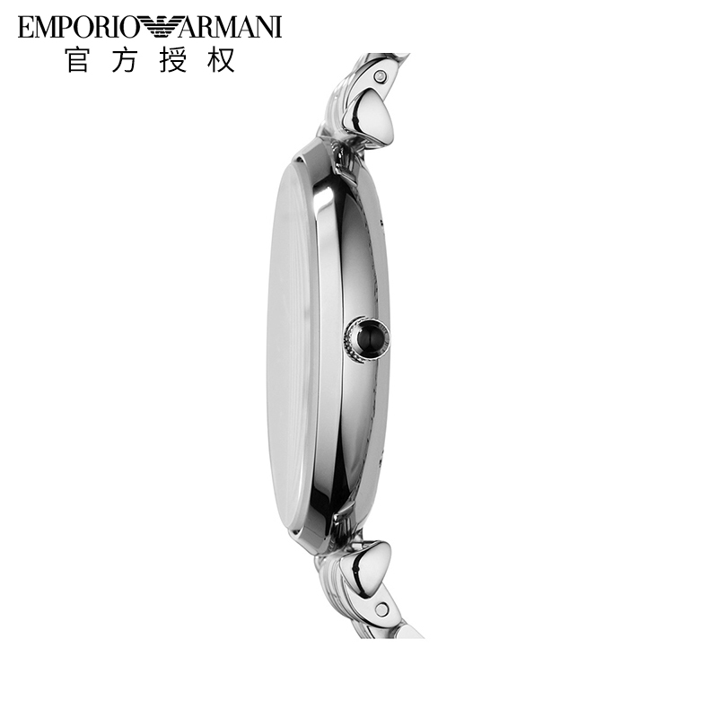 Emporio Armani阿玛尼手表男表钢带石英时尚商务男士手表AR1676