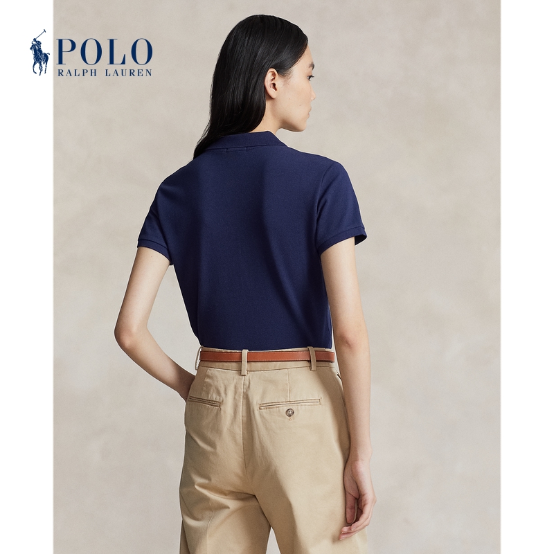 Ralph Lauren/拉夫劳伦女装 经典款修身版弹力Polo衫RL23164