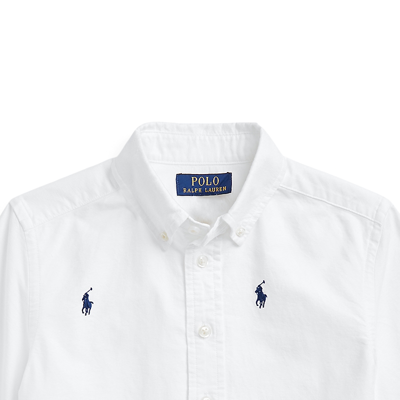 Ralph Lauren/拉夫劳伦男童 经典款Polo Pony棉牛津布衬衫RL40357