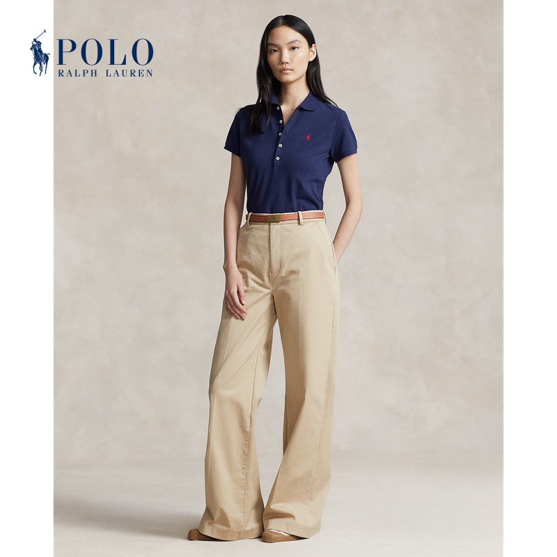 Ralph Lauren/拉夫劳伦女装 经典款修身版弹力Polo衫RL23164