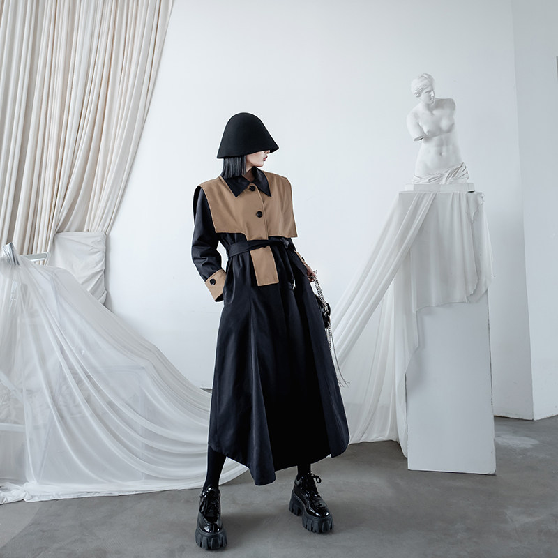 chicsky 2020秋季新款炸街气质风衣 chicsky服饰风衣