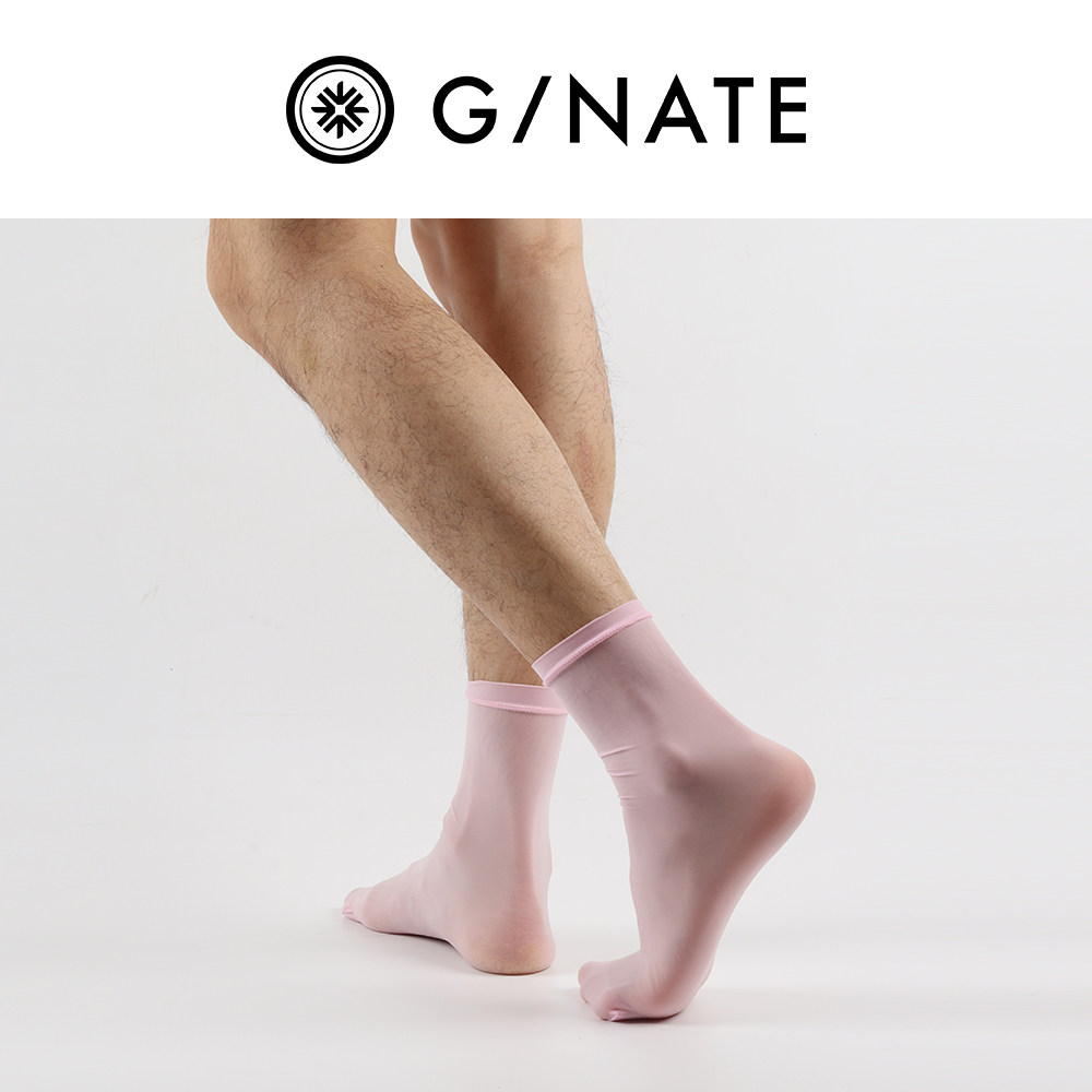 及图3双袜子男短袜ick丝袜油亮薄款中筒防臭商务夏季粉色冰丝男袜,淘宝优惠券,粉丝福利购,淘宝优惠卷