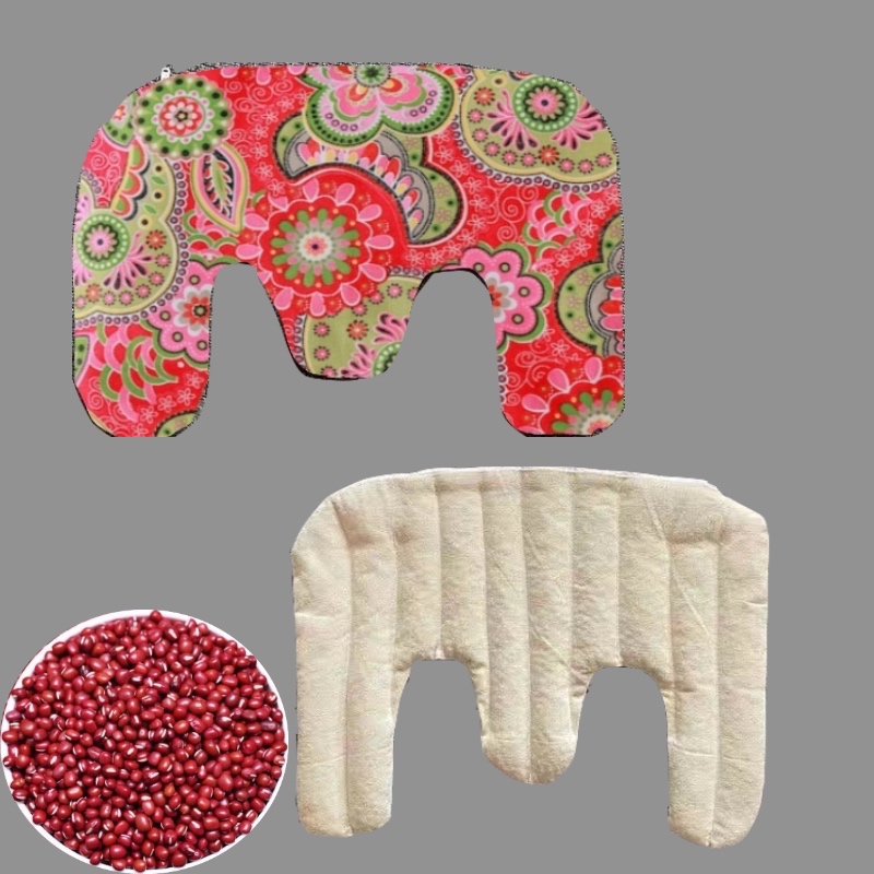 张钊汉原始点红豆袋热敷袋颈肩温敷包理疗袋全身家用暖垫微波炉 - 图3