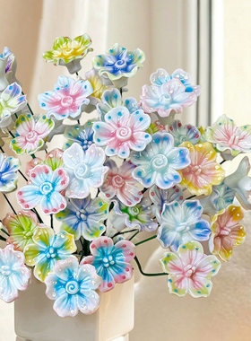 景德镇陶瓷永生花教师节礼物