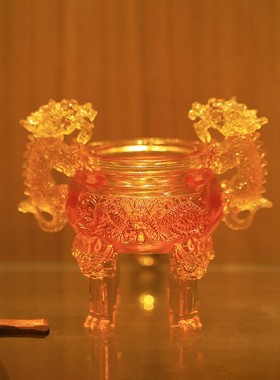 面小仙客厅琉璃摆件菩萨智慧