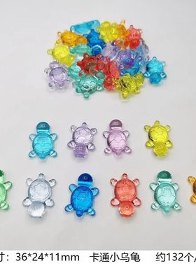 迷你可爱仿真乌龟小海龟摆件模型玩具微景观动物微缩儿童玩具