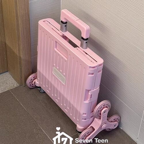 日本精工折叠小推车购物车带盖买菜小拉车可爬楼多功能便携露营 - 图2