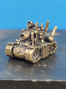 黄铜金属坦克世界闪击战合金弹头坦克模型德国坦克模型摆件可上色