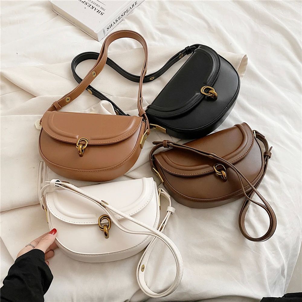 Saddle Small Crossbody Bags For Women 2024 nd Luxury Designe - 图2