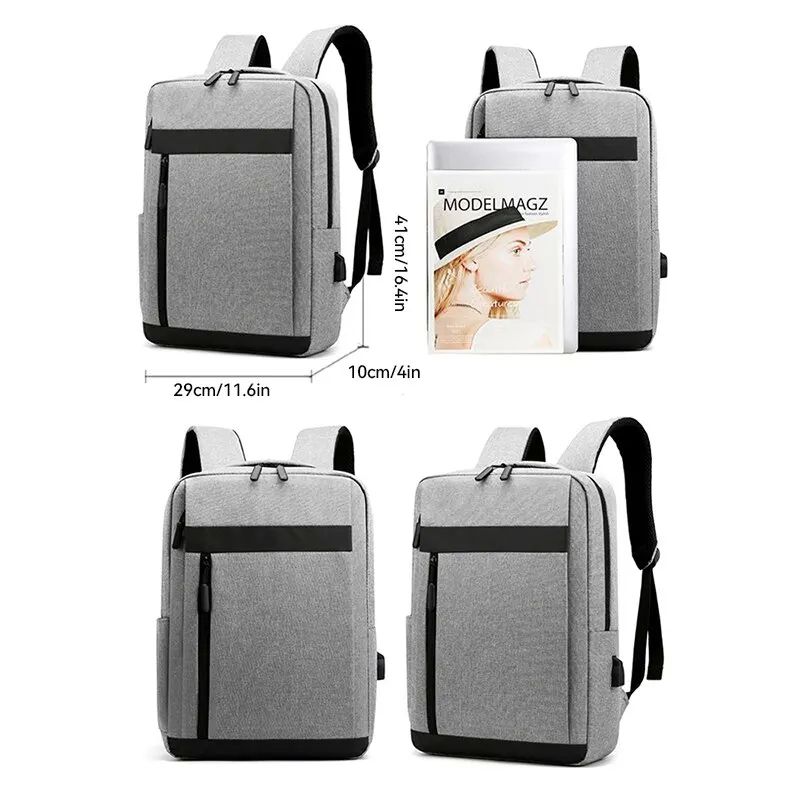 Business Laptop Backpack Large Capacity Multifunctional Usb-图0