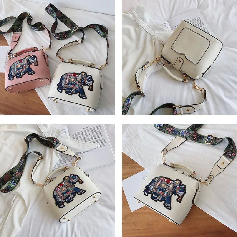 Designer Luxury Handbags Crossbody Bags Elephant Embroidered - 图3