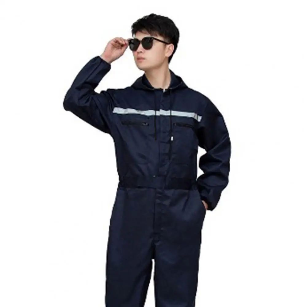 Work Overall Uniforms Men Women Working Coveralls Welding Su-图3