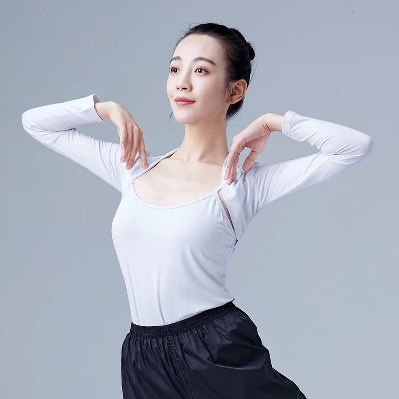 Women Ballet Short Dance Waistcoat Adults Teen Ballet Tops W - 图3