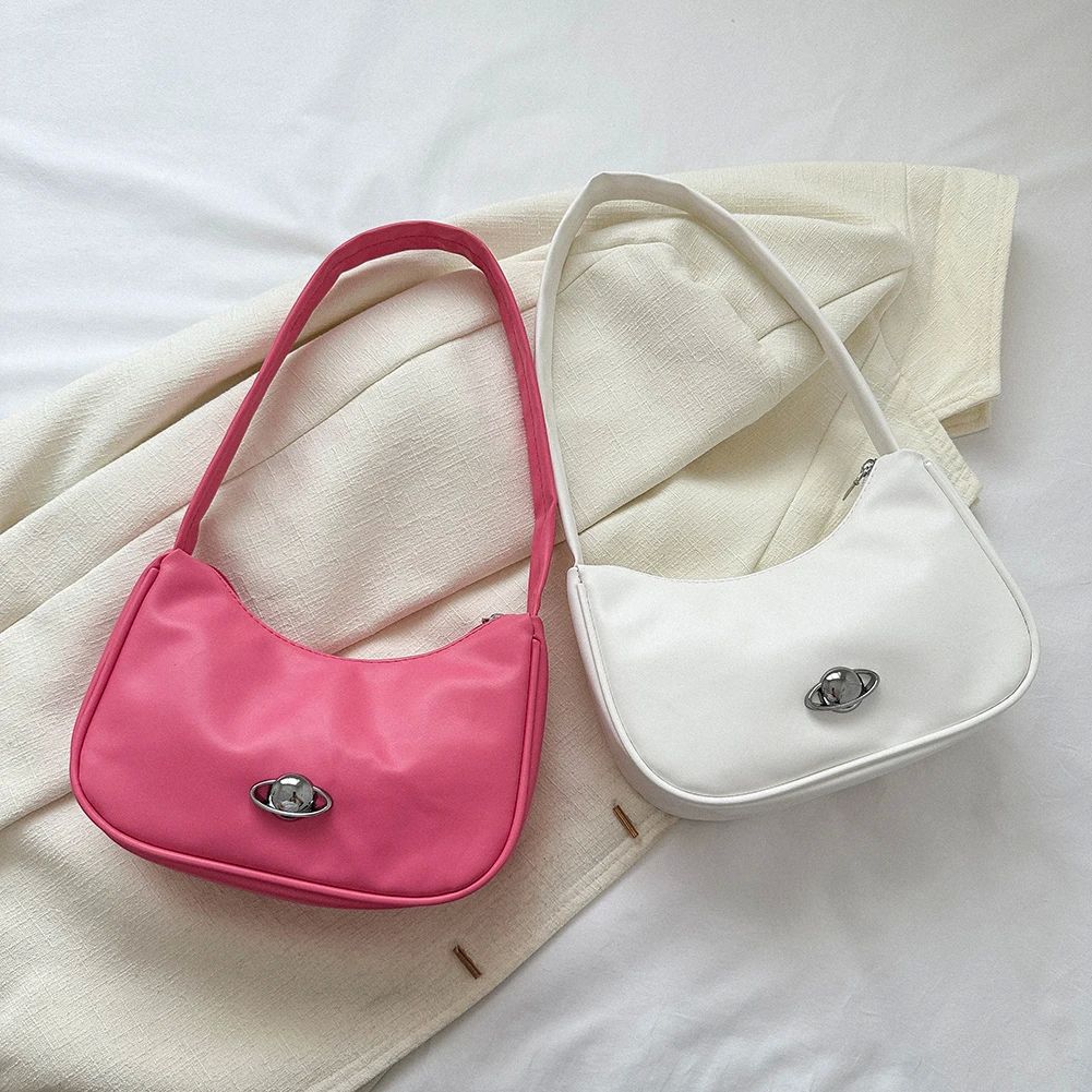 Women Small Shoulder Bags Zip Closure Fashion Mini Purse Lea-图0