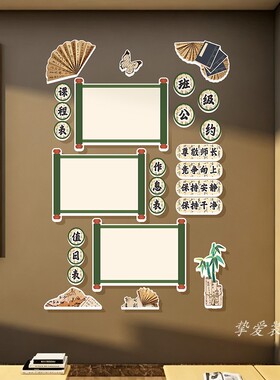 班级之星文化墙评比栏荣誉榜