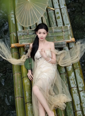 古风竹筏旅游船景区观光拍照竹排冲锋舟单双层加厚钓鱼船可定制