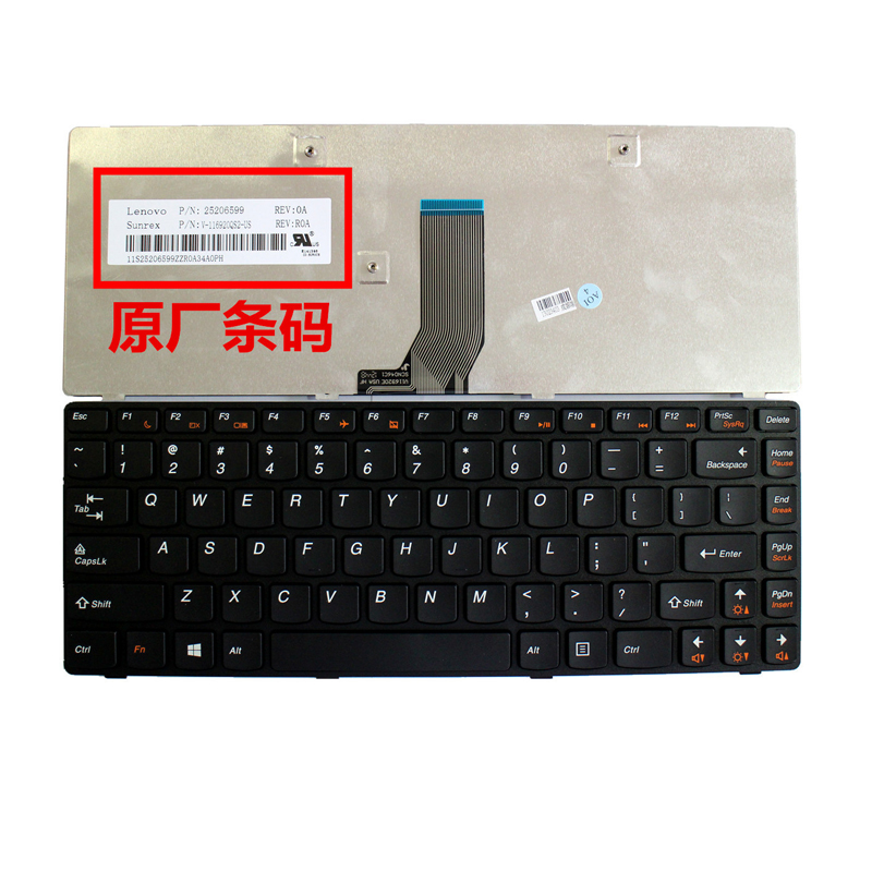 适用于联想G470 Z480 G485 G400 G405S N410 M490 V480 b450键盘P - 图1