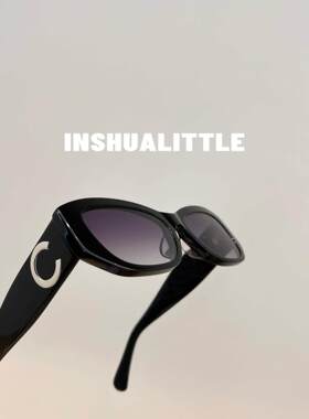 26s新款金属字母太阳眼镜墨镜女