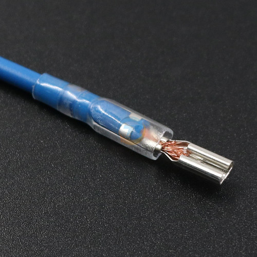 插拔式接线冷压端子黄铜接插件2.8插簧端子护套100套母接头保护套 - 图3