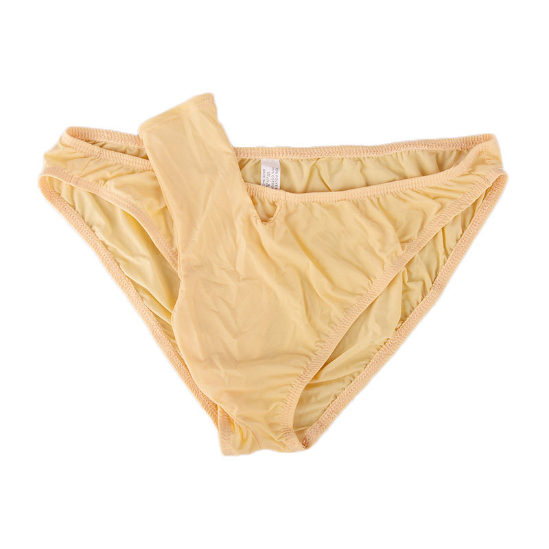 包邮 男士性感内裤超薄冰丝透明三角裤男青年带套低腰凉感短裤,淘宝优惠券,粉丝福利购,淘宝优惠卷