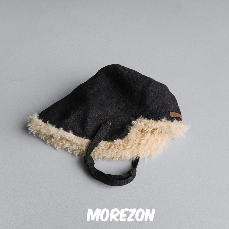 MOREZON【KREUZZZ 】设计师手工24AW新款休闲百搭双面护耳侍女帽,淘宝优惠券,粉丝福利购,淘宝优惠卷