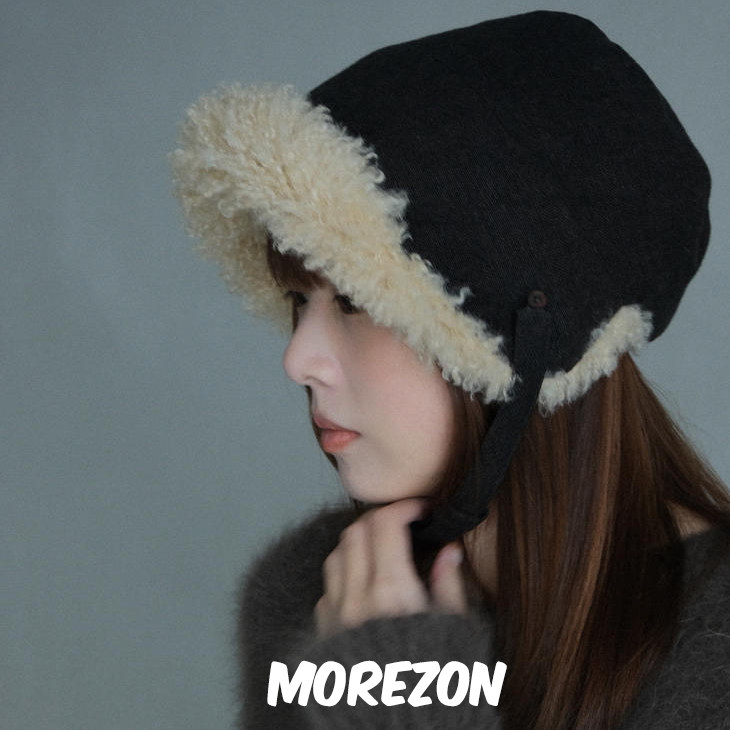 MOREZON【KREUZZZ 】设计师手工24AW新款休闲百搭双面护耳侍女帽,淘宝优惠券,粉丝福利购,淘宝优惠卷