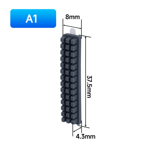 3D打印机配件 拓竹子A1/A1 mini喷嘴硅胶擦嘴耗材刷子 喷嘴擦料器 - 图3