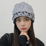 Демисезонная шапка, комплект, платок, удерживающий тепло двусторонний шарф
