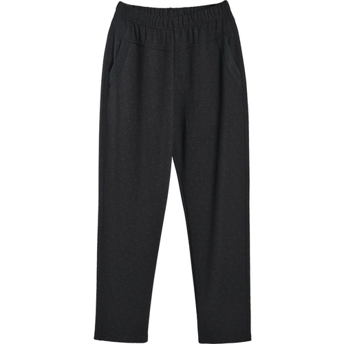 Летние тонкие штаны, эластичная талия, для среднего возраста, 60 лет