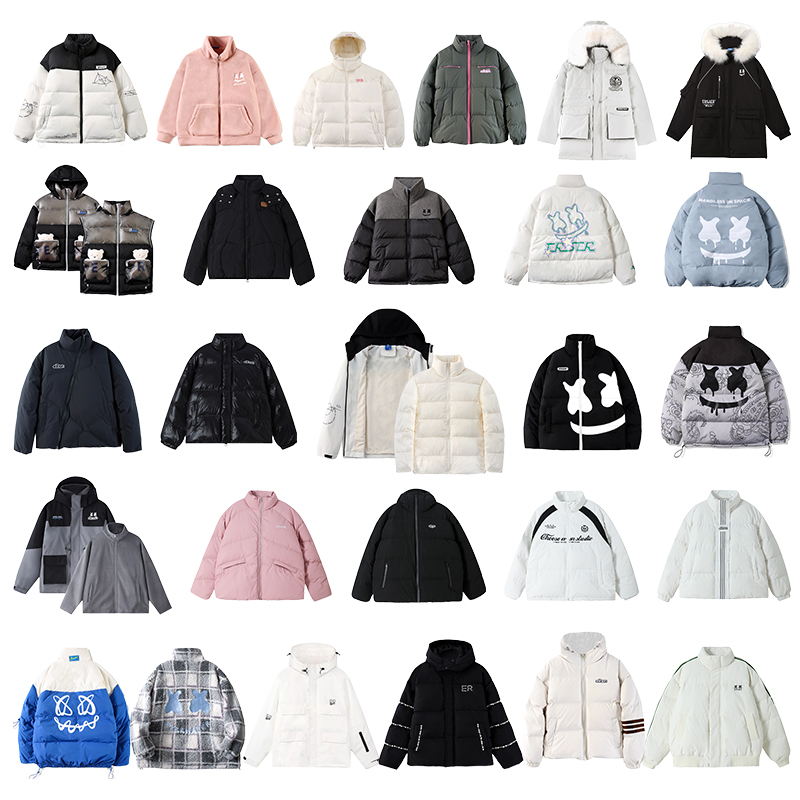 【年终福利超值福袋】ER冬季仿羊羔毛外套羽绒服棉衣外套