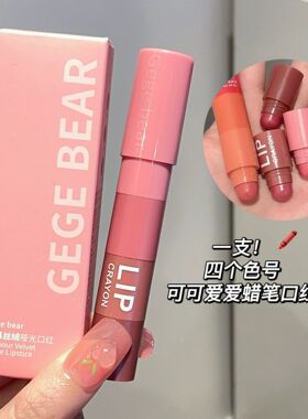 Mattelipstick四色哑口红组