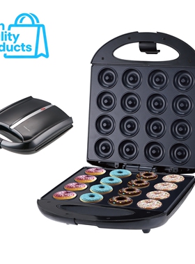 Donut Maker Machine Non-stick Surface 16 Doughnuts 甜甜圈机