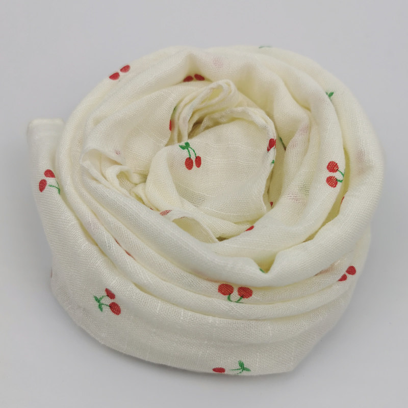 印花宝宝围巾棉麻春秋薄款小孩卡其色男童女儿童围巾丝巾婴儿脖套,淘宝优惠券,粉丝福利购,淘宝优惠卷