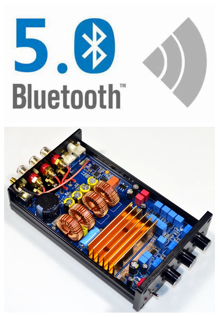 YJ-TPA3255大功率D类HIFI数字2.1蓝牙4.2 蓝牙5.0功放机（特价）