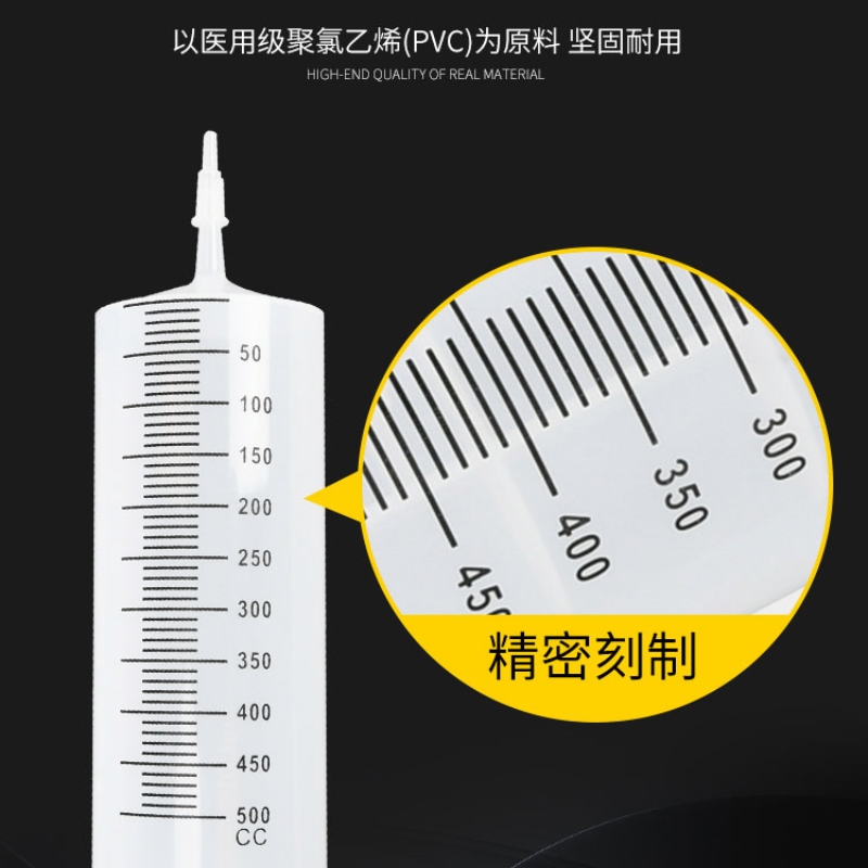 针筒大号大容量大号塑料注射器流食助推器胃管鼻饲喂食针管冲洗器 - 图0