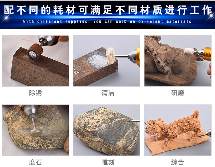 Hanging grinder wood carving root carving engraving machine grinding machine