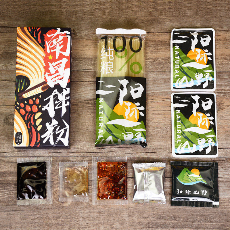 阳际山野南昌拌粉盒装网红江西米粉 舌尖王国食品方便粉丝/米线/螺蛳粉