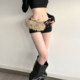 KLIOU trendy and cool street personality fashionable retro soft waxy plush versatile belt women's design niche waist accessories
