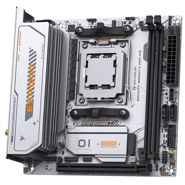 Maxxuan B650i/B850I mini mini-ITX WIFI ICE motherboard with 7500F 9700X board U set