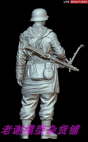 Life Waffen-SS MG42 Gunner,Eastern Front 1943 (1/35) - 图3