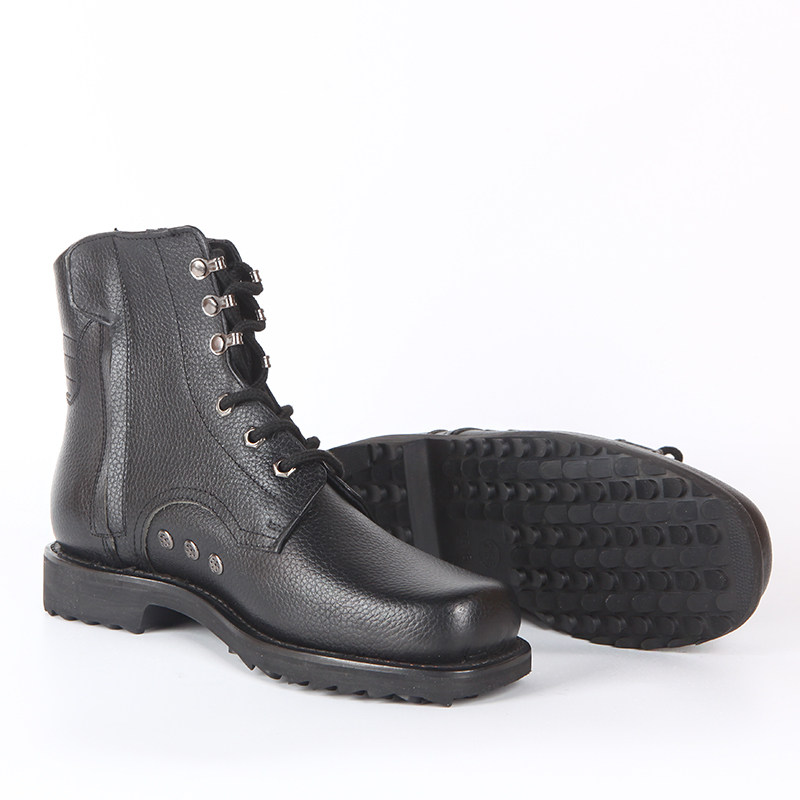 3516真皮春秋飞行靴侧拉链高帮皮靴战术靴马丁靴单靴男靴头层牛皮,淘宝优惠券,粉丝福利购,淘宝优惠卷