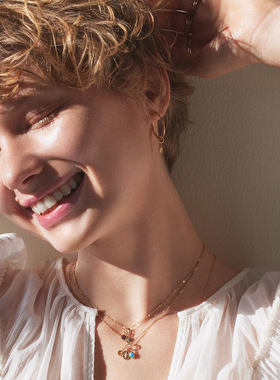 nojess缤纷奇迹彩宝石耳坠吊坠