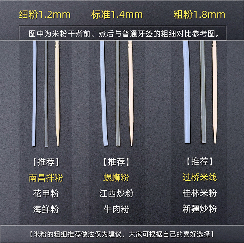 江西米粉5斤特产炒粉汤粉南昌拌粉条丝米线特产桂林干米粉螺蛳粉 - 图2